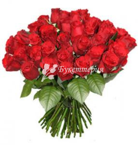 27 красных роз Сюрприз