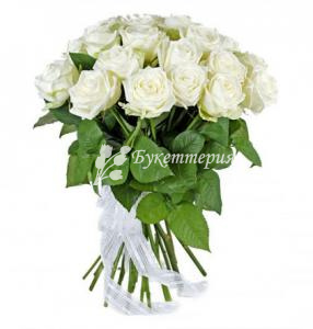 Букет 17 белых роз