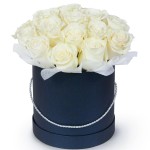 59 белых роз Мерси - магазин цветов «Букеттерия» в Сочи