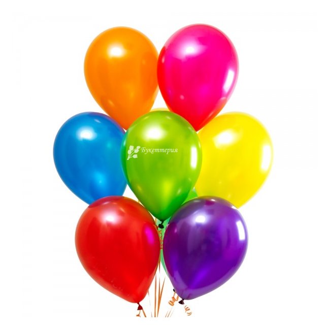 Воздушные шары разноцветные - магазин цветов «Букеттерия» в Сочи
