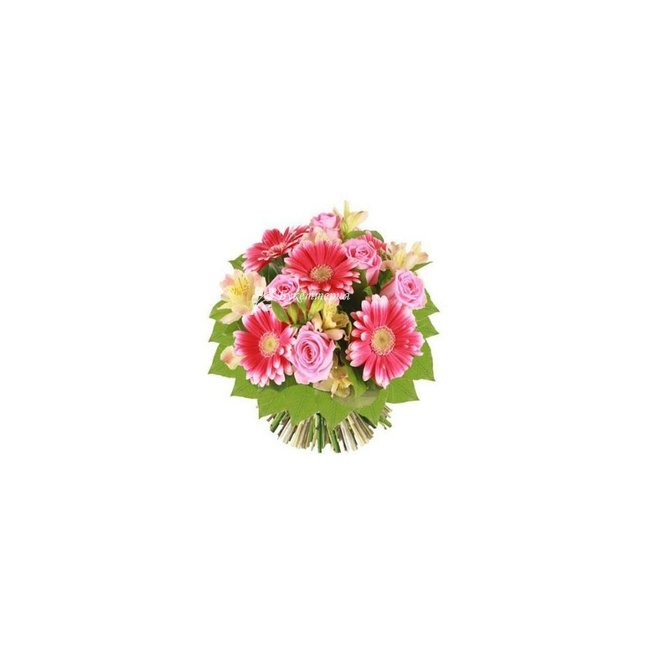 Букет с герберами «Элизабет» - магазин цветов «Букеттерия» в Сочи