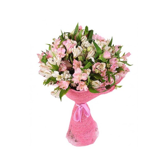19 альстромерий «Мамина ласка» - магазин цветов «Букеттерия» в Сочи