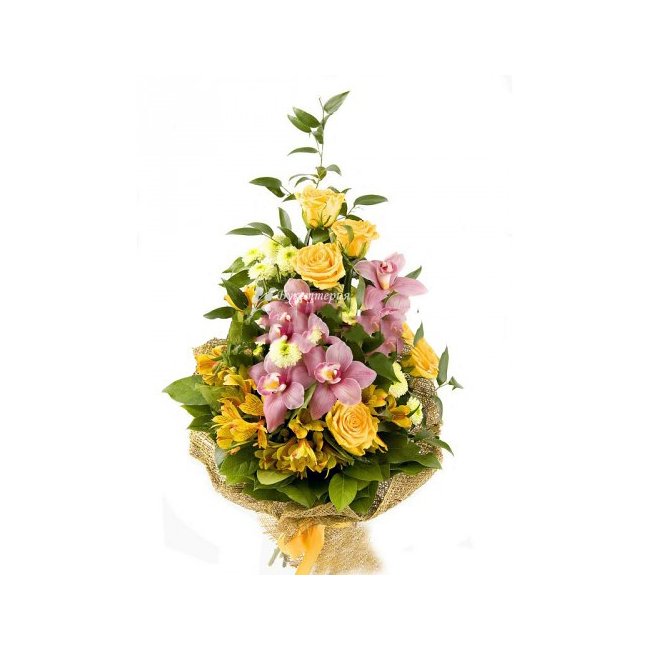 Букет орхидей «Бали» - магазин цветов «Букеттерия» в Сочи