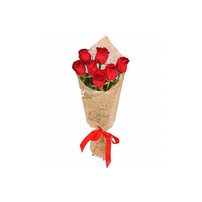 7 красных роз - магазин цветов «Букеттерия» в Сочи